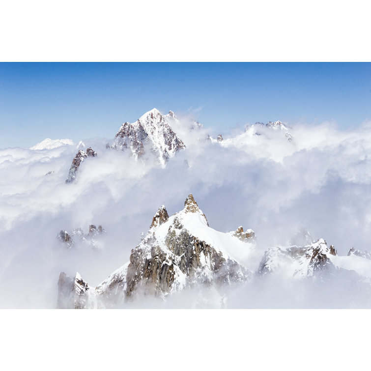 17 Stories Aiguille Du Midi, France by Wrapped Canvas Photograph